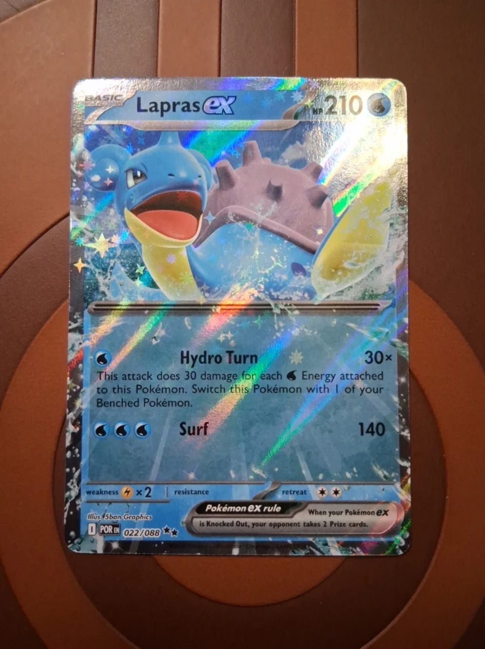 Naveen Full Art Bundle With Lapras Ex Holo & Iono ~ Perfect Order ~ Pokemon NM